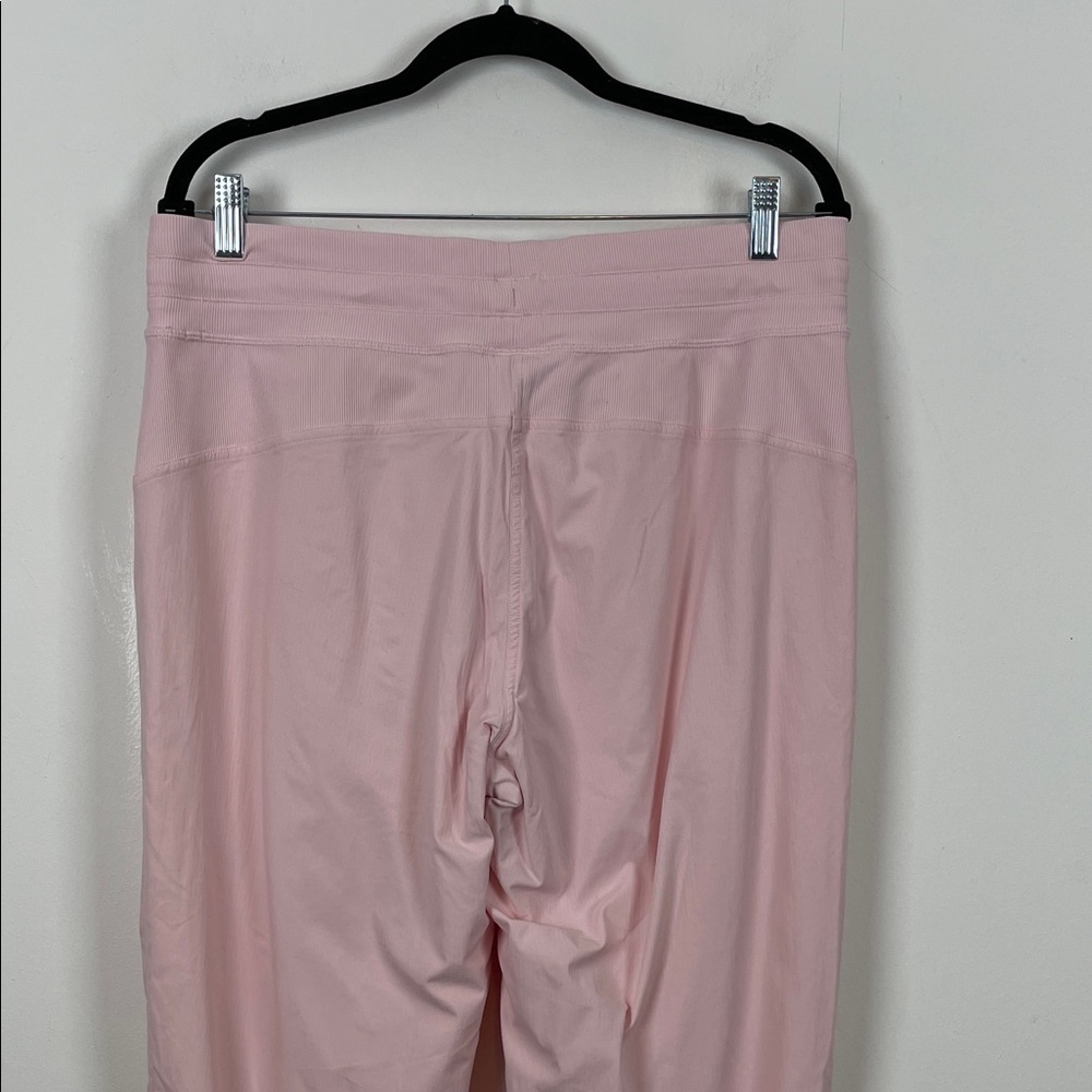 Lululemon Dance Studio Mid Rise Lined Women's 12 Casual Light Pink Jogger Pants - Picture 8 of 11